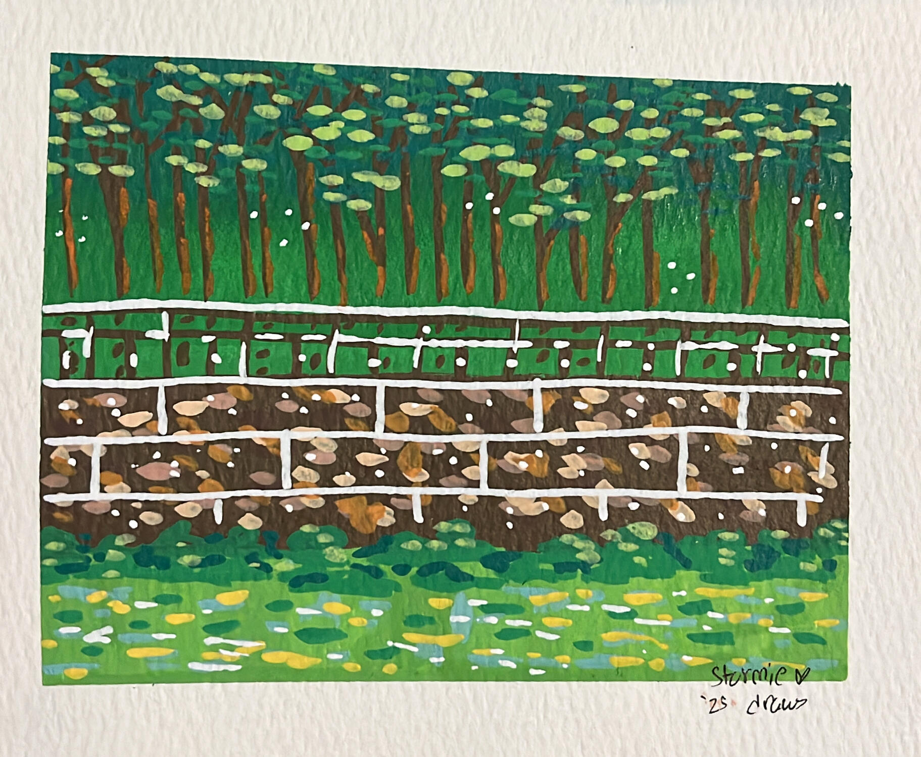 Bridge - Acrylic Markers